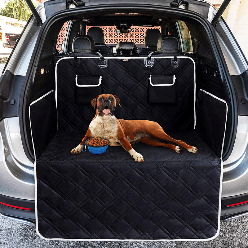 Premium Car Trunk Pet Mat for Dog Travel