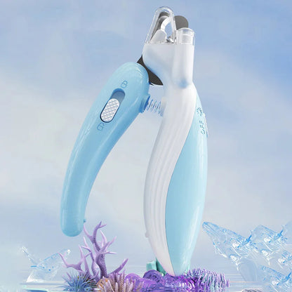 LED Electric Pet Nail Clippers and Grinder for Dogs and Cats